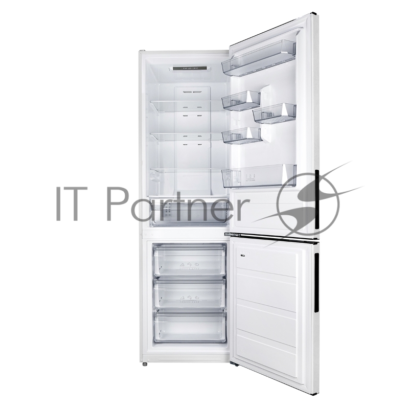 Холодильник Centek CT-1722 белый двухкамерный 230/88л морозилка снизу, No Frost