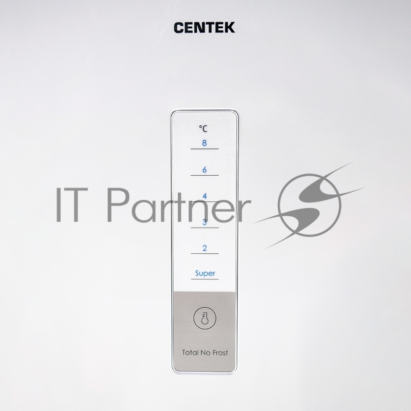 Холодильник Centek CT-1722 белый двухкамерный 230/88л морозилка снизу, No Frost