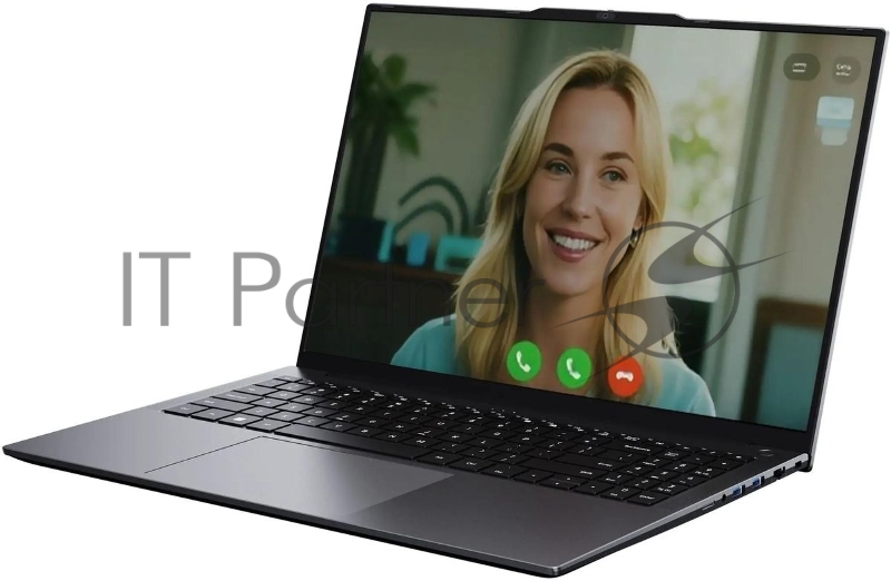 Ноутбук CHUWI CoreBook Plus 16(1920x1200 (матовый) IPS)/AMD Ryzen 5 7430U(2.3Ghz)/16384Mb/512SSDGb Radeon/Cam/BT/WiFi/74WHr/war 1y/1.88kg/Grey/Win11Home + мышь