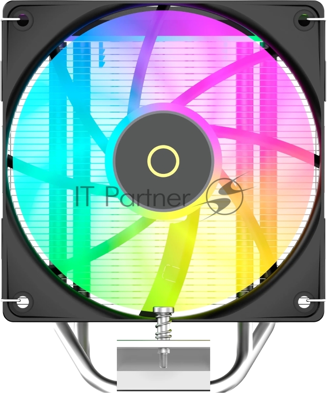 Кулер для процессора Ocypus Delta A40 SE BK ARGB, 120mm ARGB FAN, Top ARGB Panel, 4 HEAT PIPES, 4-PIN PWM, 800-1800 RPM, 31DBA, HYDRO BEARING, LGA115X/1200/1700/18XX, AM4/AM5