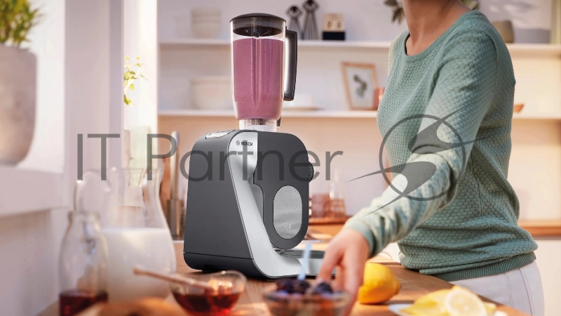 Кухонная машина Bosch MUM58359 1000Вт черный/серый