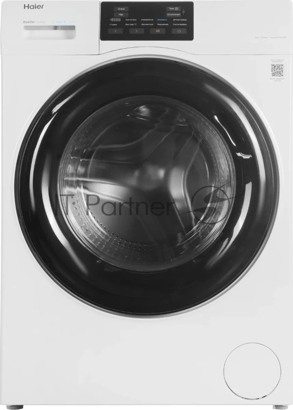 Стиральная машина Haier HW60-BP12919B класс: A+++ загр.фронтальная макс.:6кг белый инвертор