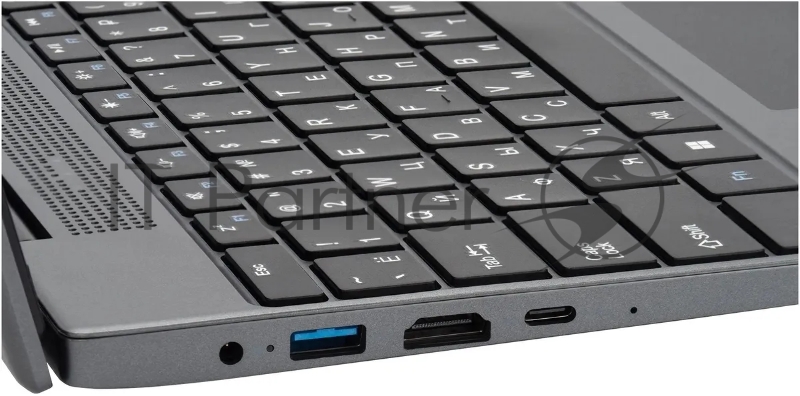 Ноутбук IRU Tactio 15PHR Ryzen 5 7430U 8Gb SSD256Gb AMD Radeon Graphics 15.6 IPS FHD (1920x1080) Windows 11 Pro 64 black WiFi BT Cam 4000mAh (2150145)