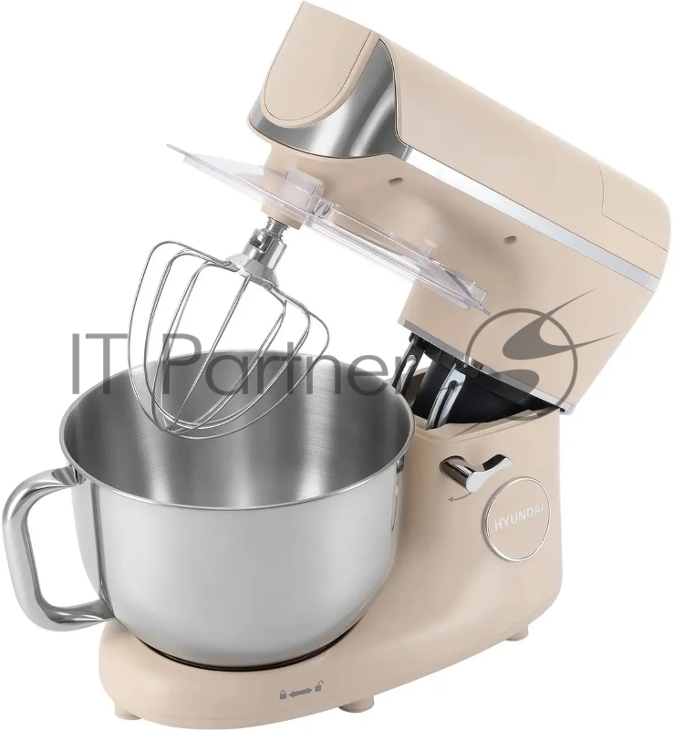 Кухонная машина Hyundai HYM-S9681 планетар.вращ. 1500Вт бежевый