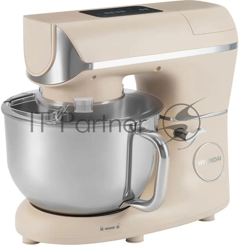 Кухонная машина Hyundai HYM-S9681 планетар.вращ. 1500Вт бежевый