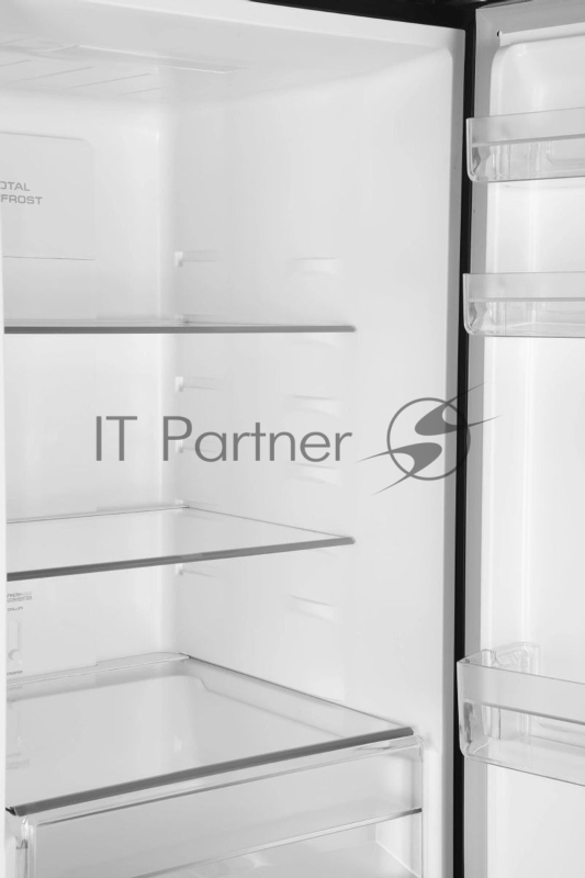 Холодильник Kraft TNC-NF503D 2-хкамерн. черная сталь мат.