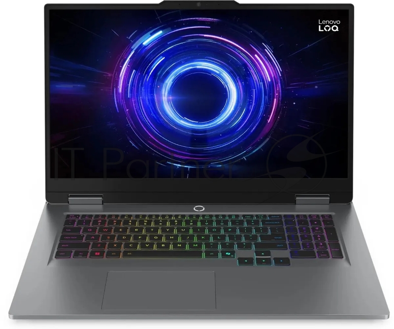 Ноутбук Lenovo LOQ 17IRX10 Core i5 13450HX 16Gb SSD512Gb NVIDIA GeForce RTX5050 8Gb 17.3 IPS FHD (1920x1080) без ОС grey WiFi BT Cam (83JH0089RK)