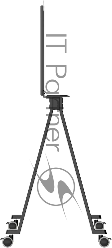 Стойка для телевизора Ultramounts UM312B черный 49-75 макс.40кг напольный