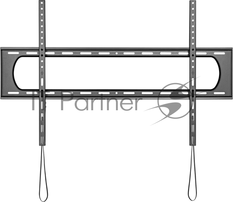Кронштейн для телевизора Ultramounts UM825F черный 60-120 макс.120кг настенный фиксированный