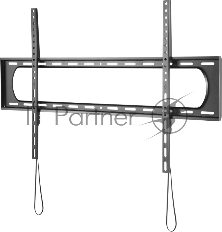 Кронштейн для телевизора Ultramounts UM825F черный 60-120 макс.120кг настенный фиксированный