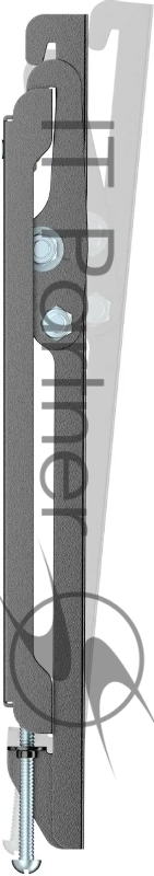 Кронштейн для телевизора Ultramounts UM847 черный 13-43 макс.45кг настенный наклон