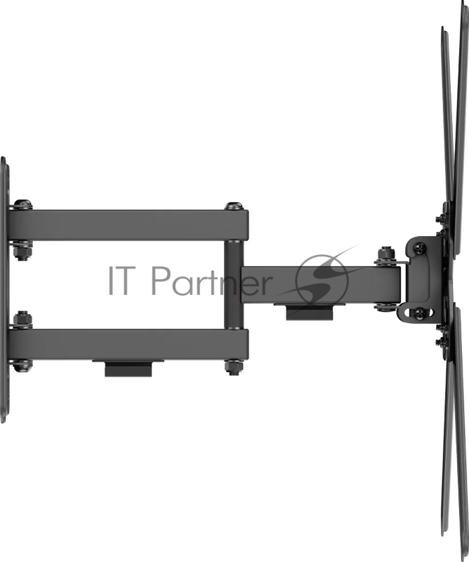 Кронштейн для телевизора Ultramounts UM958 черный 13-55 макс.25кг настенный поворот и наклон