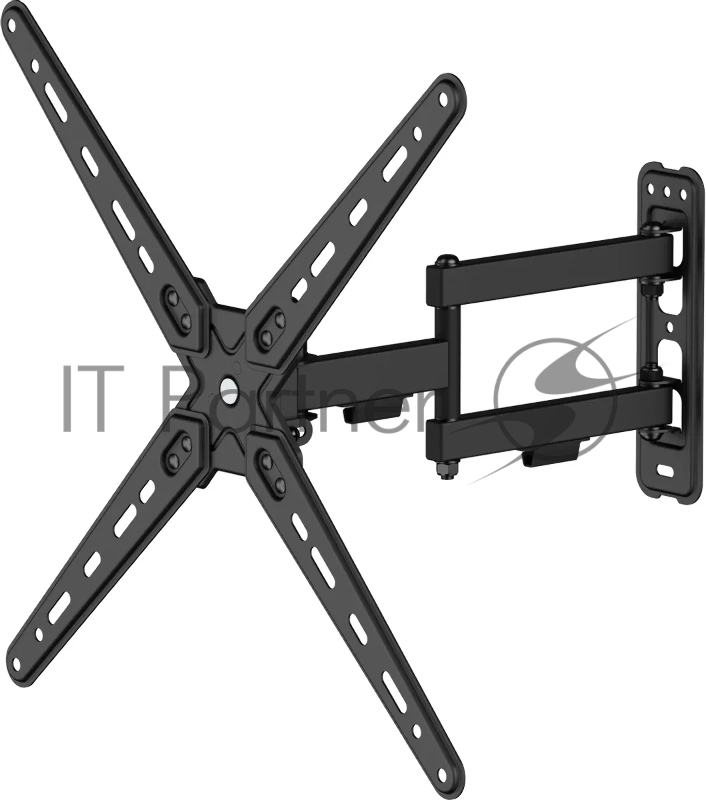 Кронштейн для телевизора Ultramounts UM958 черный 13-55 макс.25кг настенный поворот и наклон