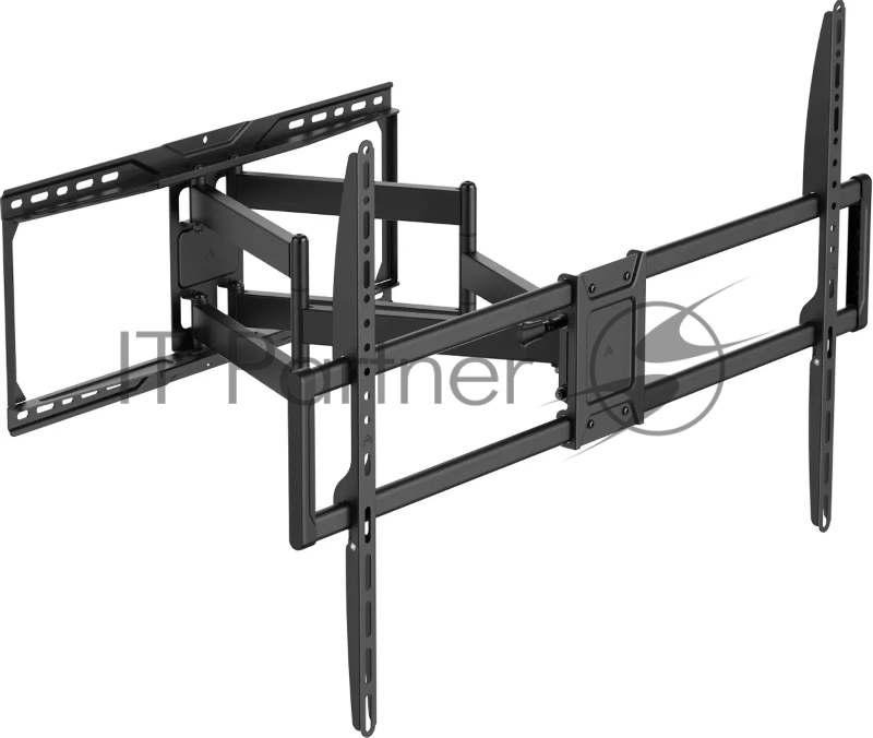 Кронштейн для телевизора Ultramounts UM968 черный 43-105 макс.75кг настенный поворот и наклон