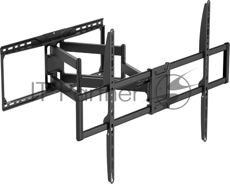 Кронштейн для телевизора Ultramounts UM968 черный 43-105 макс.75кг настенный поворот и наклон