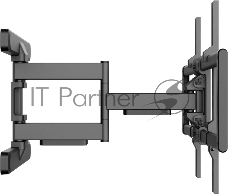 Кронштейн для телевизора Ultramounts UM970 черный 95-120 макс.60кг настенный поворот и наклон