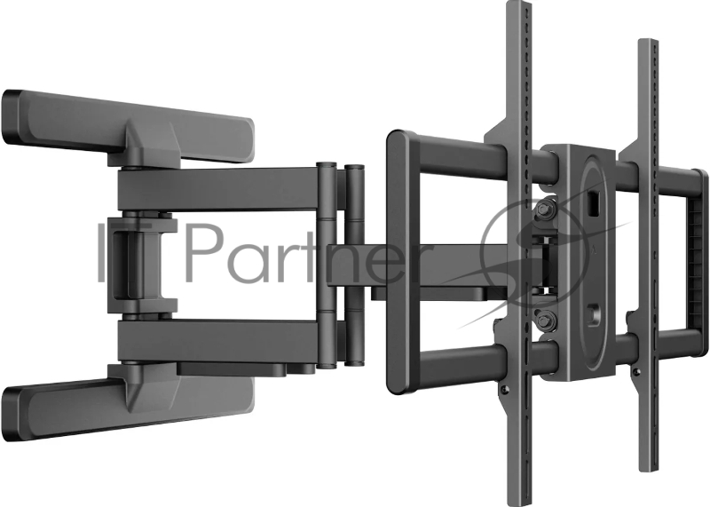 Кронштейн для телевизора Ultramounts UM970 черный 95-120 макс.60кг настенный поворот и наклон