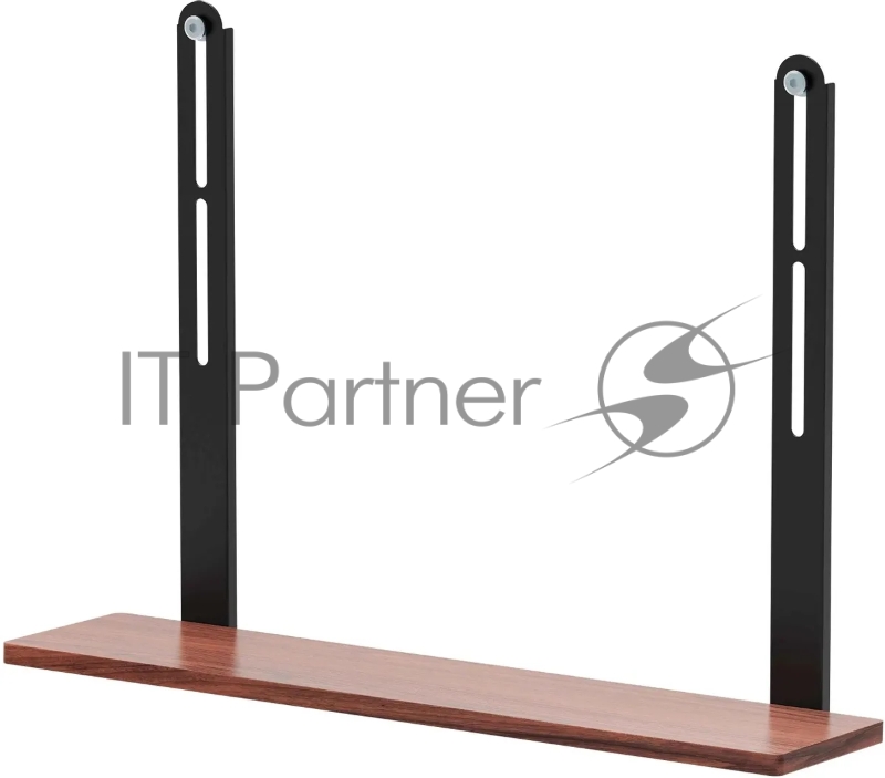 Подставка для аксессуаров Ultramounts UM313B черный/орех макс.10кг настенный