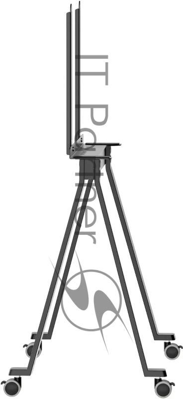 Стойка для телевизора Ultramounts UM311B черный 43-65 макс.40кг напольный