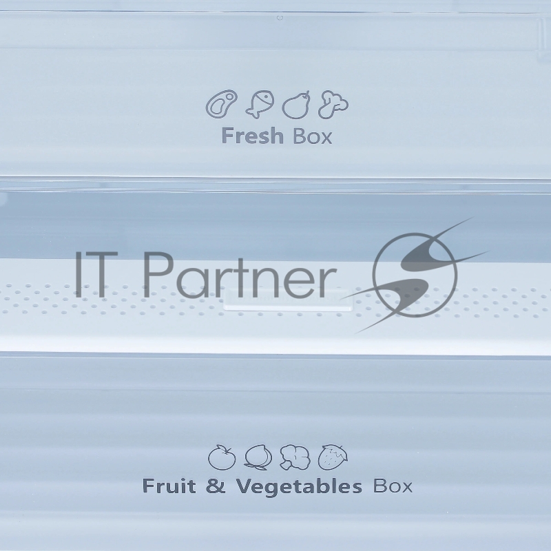 Холодильник Hisense RB434N4BC2 нержавеющая сталь двухкамерный 235/96л морозилка снизу, NoFrost