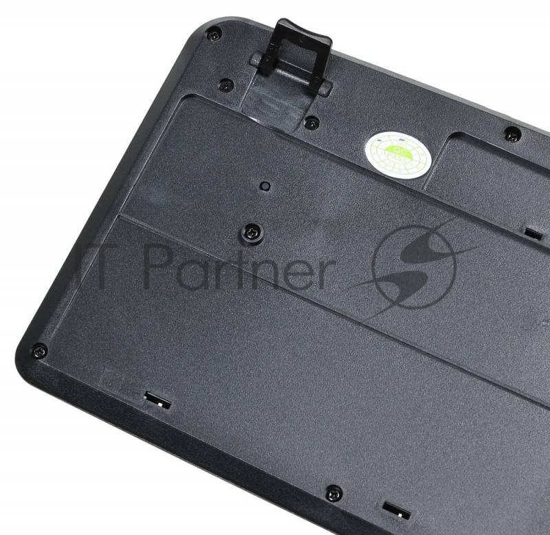 Клавиатура проводная Oklick 100M/100M HW3 черный USB