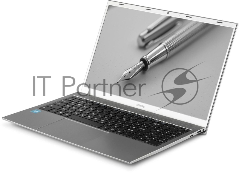Ноутбук Echips Envy NB156A Celeron N5095 8Gb SSD240Gb Intel UHD Graphics 15.6 IPS FHD (1920x1080) Windows 11 Home grey WiFi BT Cam 4500mAh