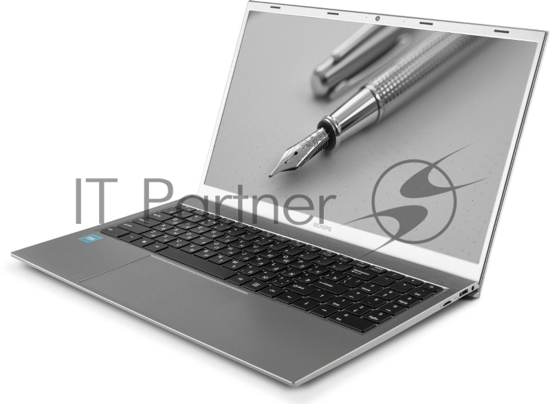 Ноутбук Echips Envy NB156A Celeron N5095 8Gb SSD240Gb Intel UHD Graphics 15.6 IPS FHD (1920x1080) Windows 11 Home grey WiFi BT Cam 4500mAh