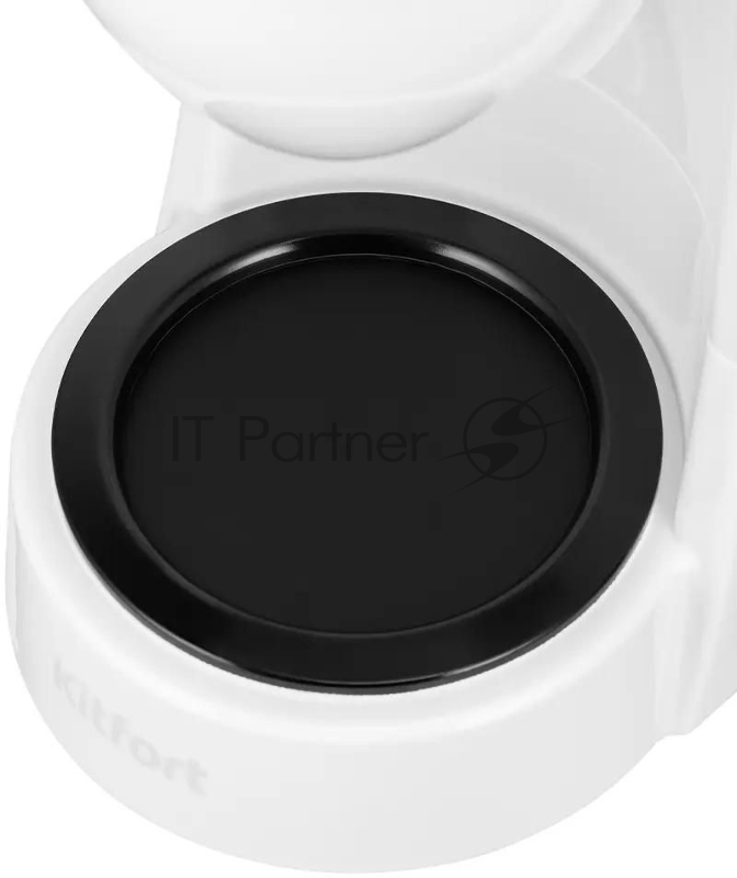 Кофеварка капельная Kitfort КТ-7327 650Вт белый