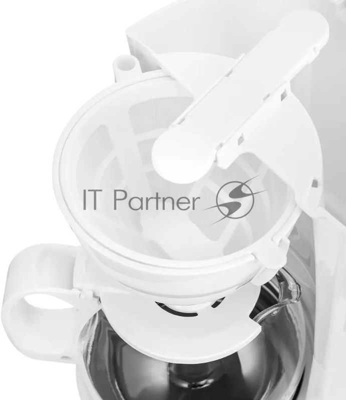 Кофеварка капельная Kitfort КТ-7327 650Вт белый