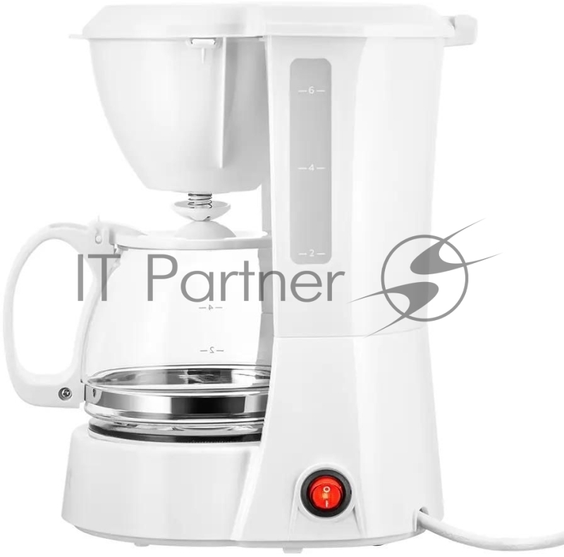 Кофеварка капельная Kitfort КТ-7327 650Вт белый