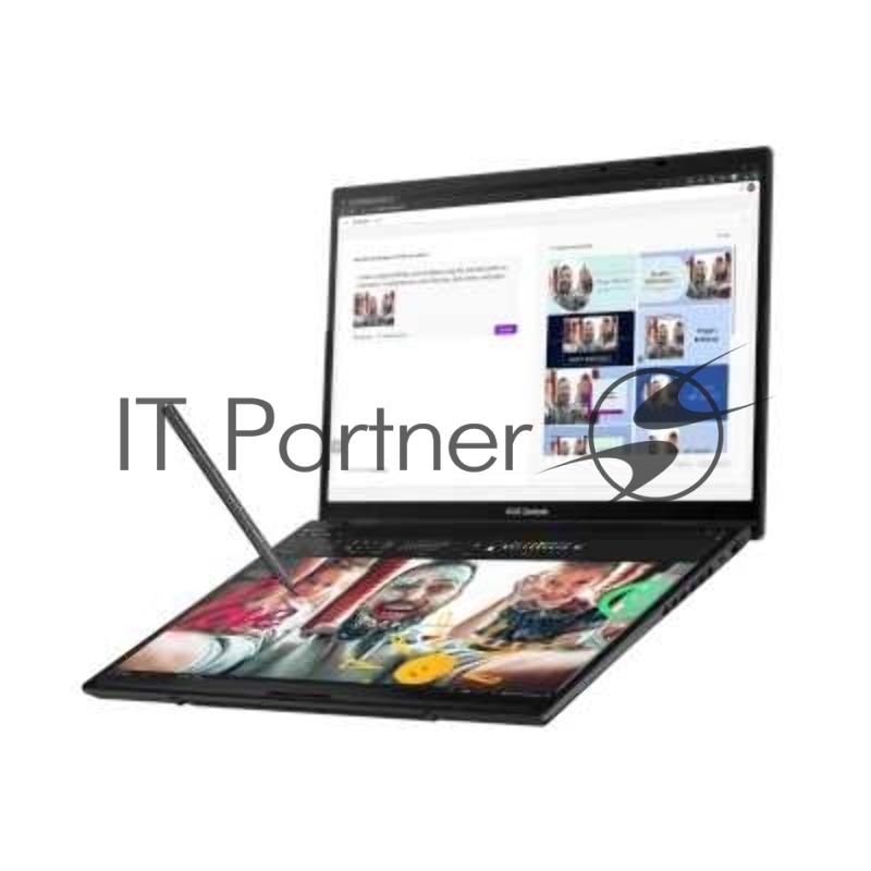 Ноутбук ASUS Zenbook Duo Special UX8406CA-PZ268X Intel Core Ultra 9 285H/LPDDR5X 32GB 1TB/Intel Arc Graphics /14 3K (2880 x 1800) OLED 16:10 TOUCH,WiFi 7+BT 5.4/ WIN11 PRO/1.39 kg/Inkwell Gray/Stylus+Sleeve