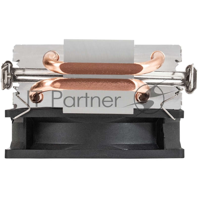 Кулер ExeGate Wizard EXX200-PWM.RGB (Al+Cu, 2 тепл.трубки, LGA775/1150/1151/1155/1156/120 TDP 95W, Fan 90mm, PWM, 800-2400RPM, Hydro bearing, 4pin, 11-24db, 305г, RGB подсветка, с термопастой,