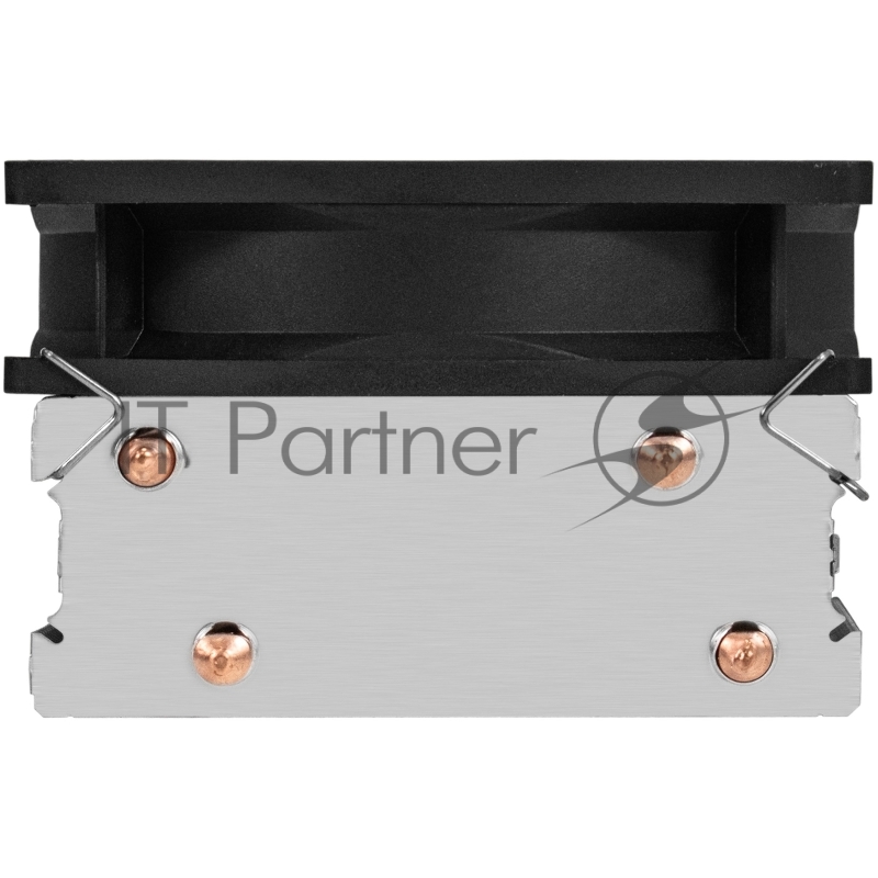 Кулер ExeGate Wizard EXX200-PWM.RGB (Al+Cu, 2 тепл.трубки, LGA775/1150/1151/1155/1156/120 TDP 95W, Fan 90mm, PWM, 800-2400RPM, Hydro bearing, 4pin, 11-24db, 305г, RGB подсветка, с термопастой,