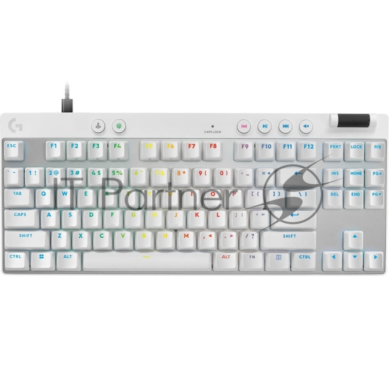 Клавиатура игровая Logitech G PRO X TKL (920-013244) White