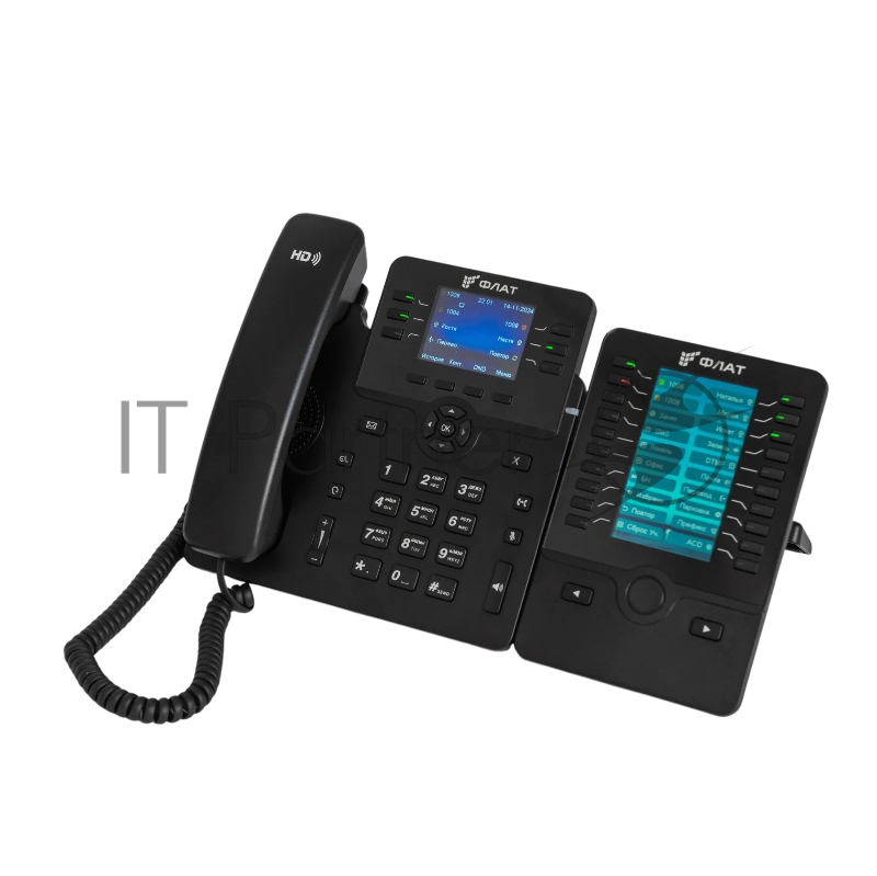Консоль расширения Flat-Phone Eх60 предназначен для расширения функциональных возможностей SIP-телефона Flat-Phone B ТОРП