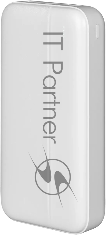 Мобильный аккумулятор TFN Solid PB-282 20000mAh 11W 2.1A 2xUSB-A белый (TFN-PB-282-WH)