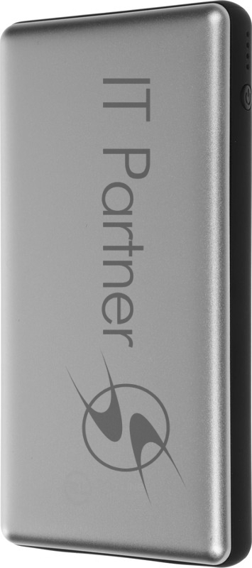Мобильный аккумулятор Redline PDP-3A 10000mAh 3A 2xUSB-A/USB-C серебристый (УТ000018984)