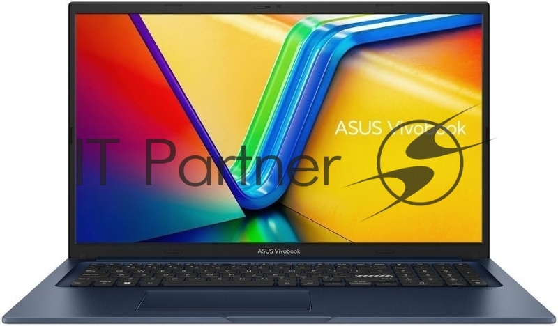 Ноутбук ASUS VivoBook 17 X1704VA-AU778 Intel Core i3 1315U 1200MHz/17.3/1920x1080/16GB/51 SSD/Intel UHD Graphics/Wi-Fi/Bluetooth/Windo 11 Pro (90NB10V2-M00VM0_Win11P) Blue