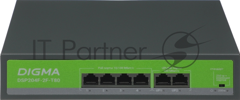 Коммутатор Digma DSP716G-4C-R300 (L2+) 16x1Гбит/с 4xКомбо(1000BASE-T/SFP) 300W управляемый