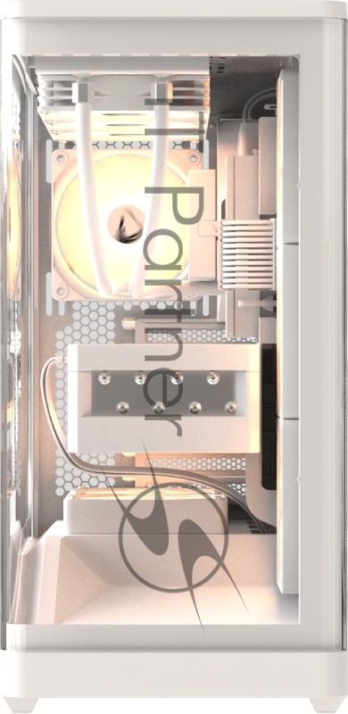 Компьютерный корпус Formula V Line Crystal U9 PA White, ATX, TYPE-C*1, USB3.0*2, Curved Glass, SIDE 3x PERFORMANCE ARGB, REAR 1x PERFORMANCE ARGB