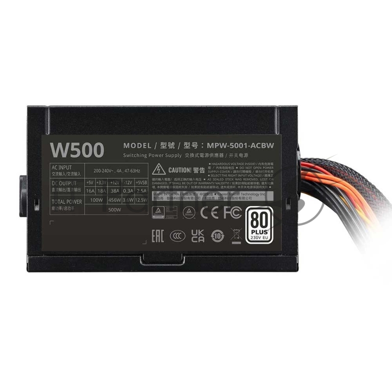 Блок питания COOLER MASTER ATX 500W MPW-5001-ACBW-BEU
