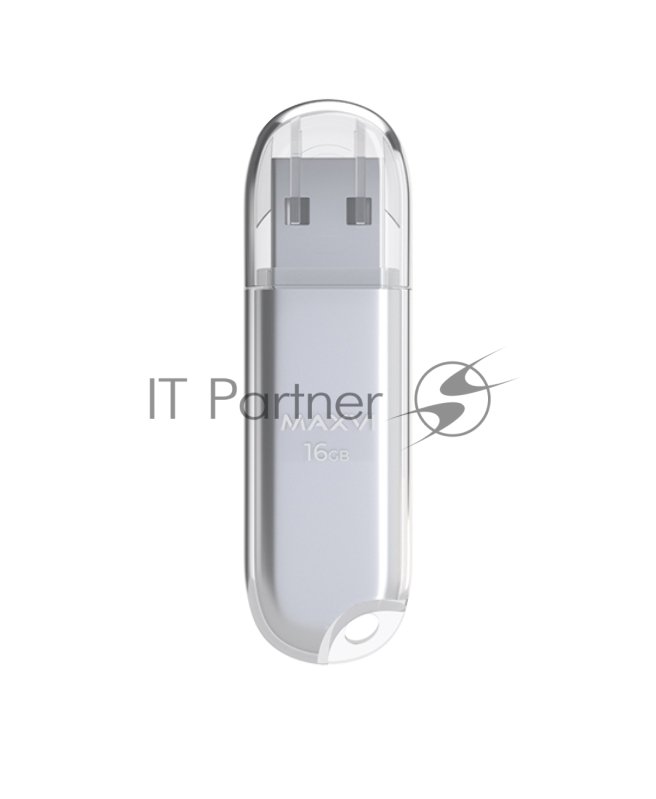 USB флеш-накопитель Maxvi P1 16GB silver (FD16GBUSB20C10P1).