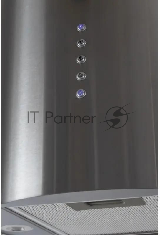 Вытяжка каминная MBS Petunia 135 Island Inox нержавеющая сталь управление: кнопочное (1 мотор)