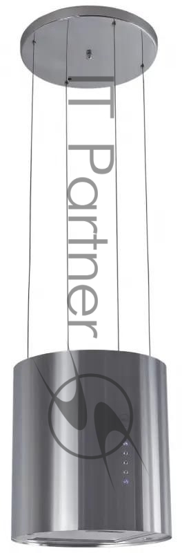 Вытяжка каминная MBS Petunia 135 Island Inox нержавеющая сталь управление: кнопочное (1 мотор)