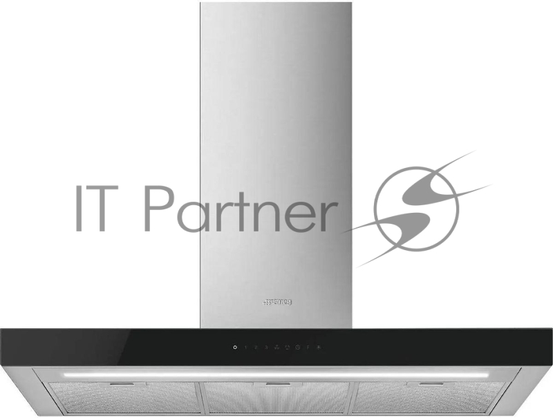 Вытяжка козырьковая Smeg KBT9L4VN нержавеющая сталь управление: сенсорное