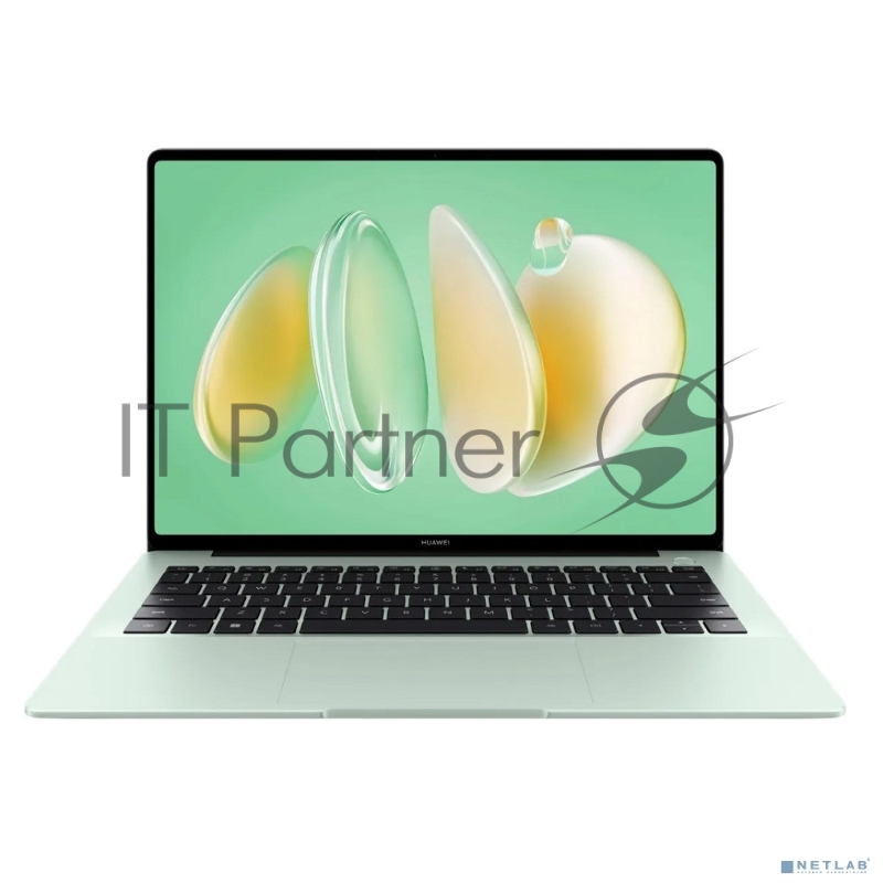 Ноутбук Huawei FLMH-X FlemingH-W5651T Core Ultra 5 16Gb SSD512Gb Intel Iris Xe graphics 14 IPS Touch (3120x2080) без ОС green WiFi BT Cam (53014MFP)