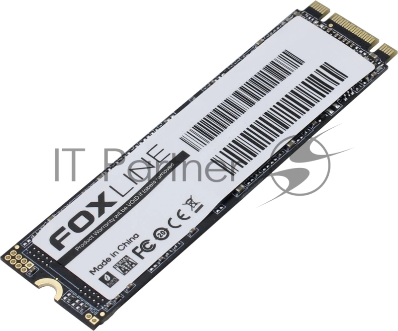 Твердотельный накопитель Foxline SSD X5T, 512GB, M.2(22x80mm), SATA3, 3D TLC, R/W 500/440MB/s, IOPs 60 000/70 000, TBW 300, DWPD 0.8 (2 года)