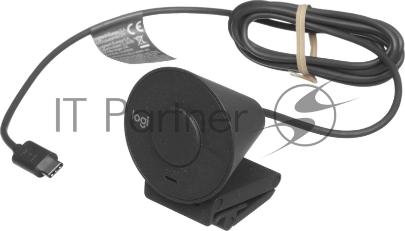 Камера Web Logitech HD Webcam Brio 300 графитовый 2Mpix (1920x1080) USB Type-C с микрофоном (960-001437)