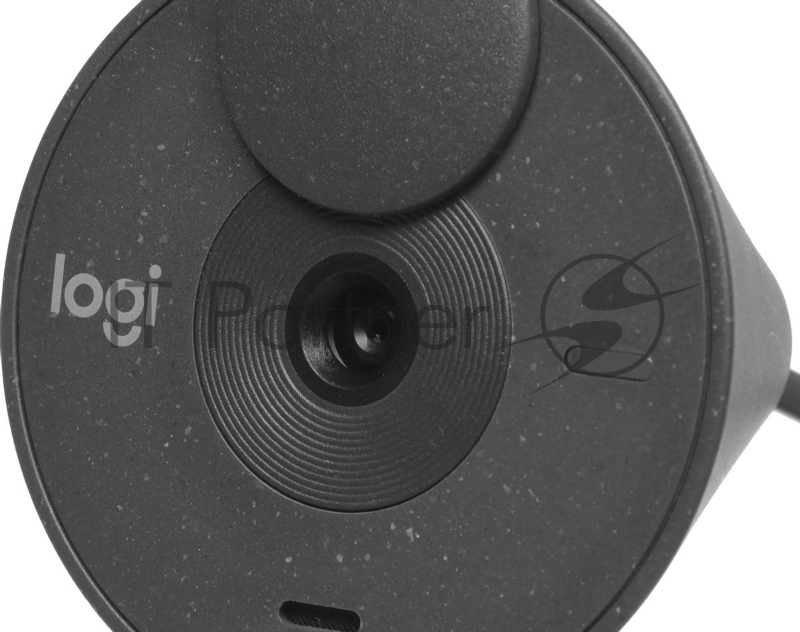 Камера Web Logitech HD Webcam Brio 300 графитовый 2Mpix (1920x1080) USB Type-C с микрофоном (960-001437)