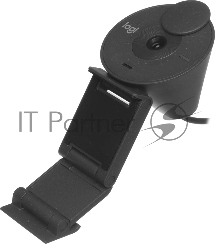 Камера Web Logitech HD Webcam Brio 300 графитовый 2Mpix (1920x1080) USB Type-C с микрофоном (960-001437)